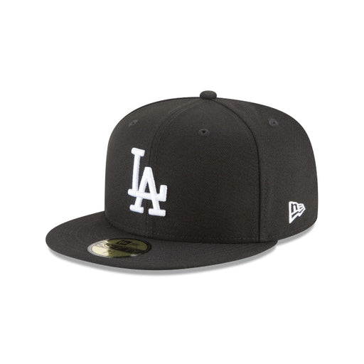 New Era Dodgers Black and White Basic 59FIFTY