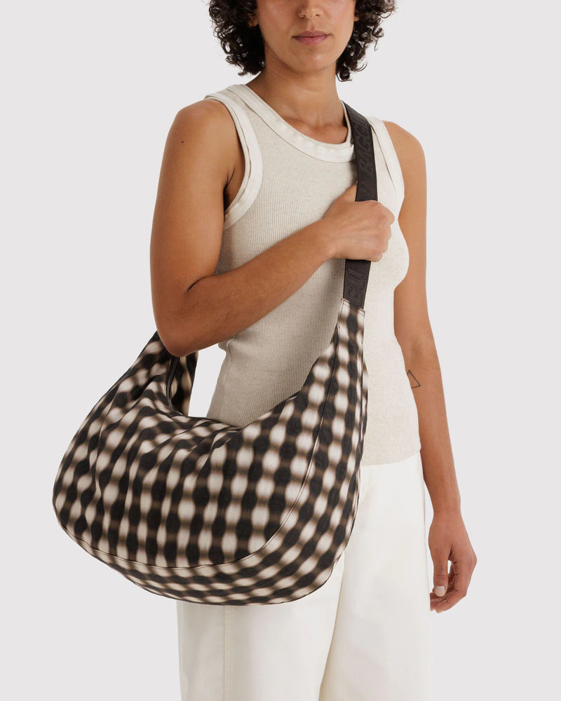 Large Nylon Crescent Bag | Spring 2026 | 41" Strap