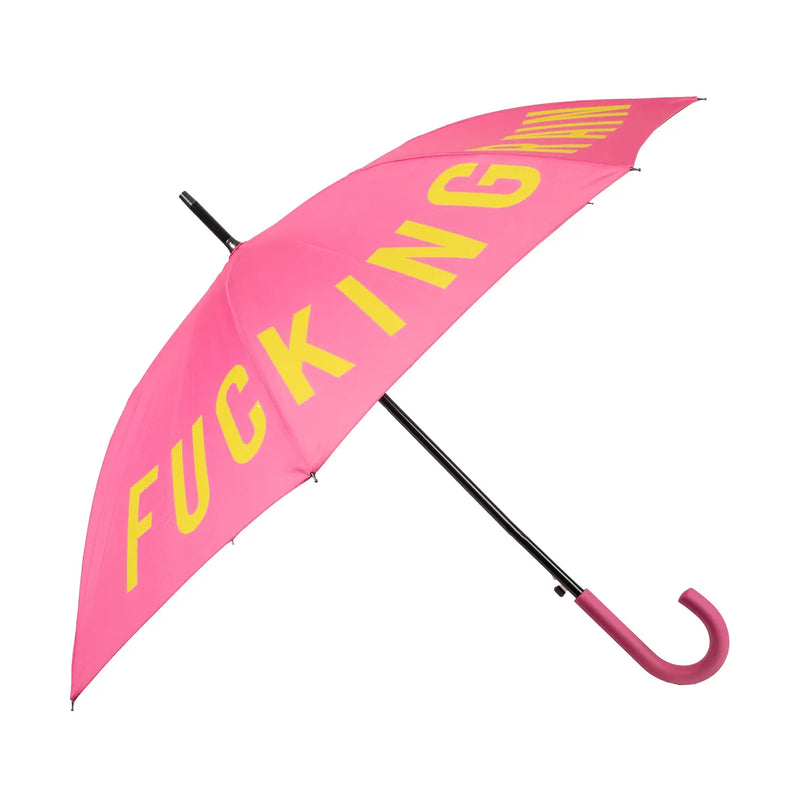 “Fucking Rain” Umbrella | Pink