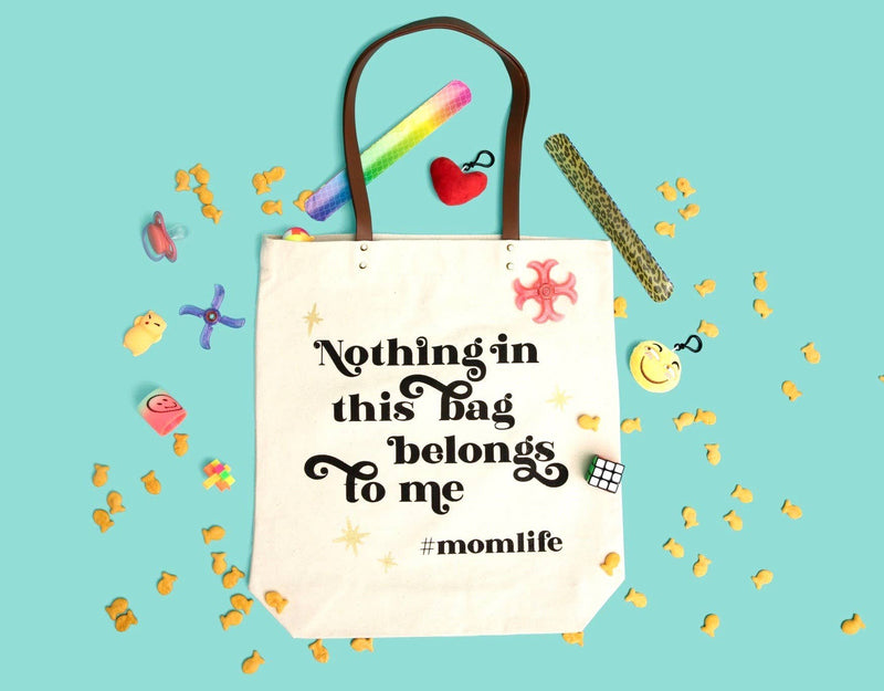Hashtag Mom Life Tote Bag