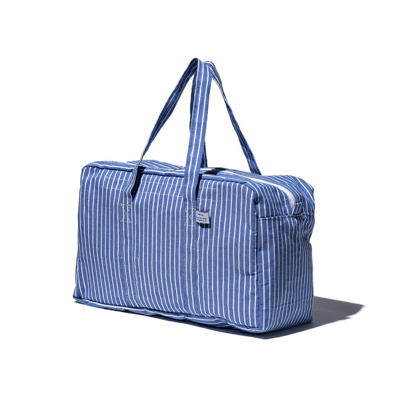 Shirt Fabric School Bag: Stripe A