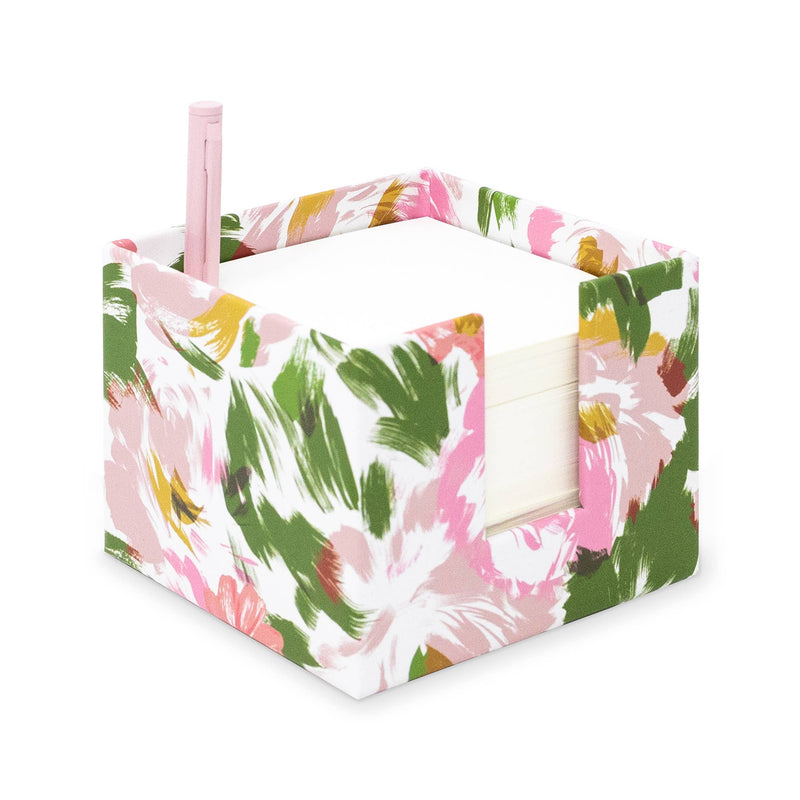 Notecube with Pen, Hidden Garden