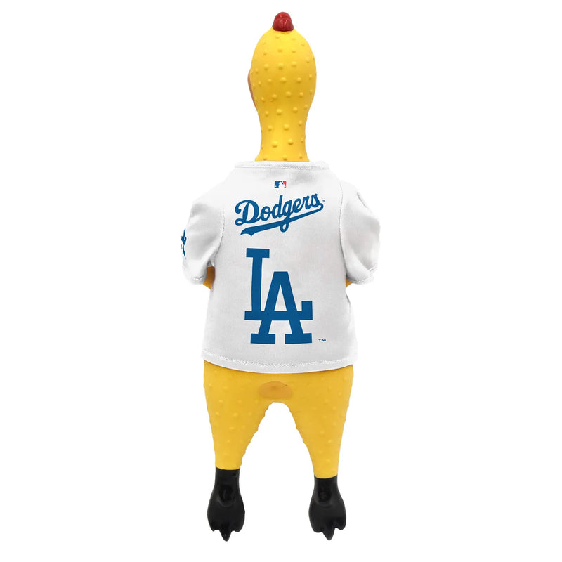 MLB Los Angeles Dodgers Team Rubber Chicken Toy