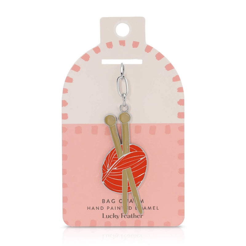 Enamel Bag Charm
