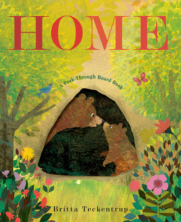 Home: A Peek-Through Board Book cover