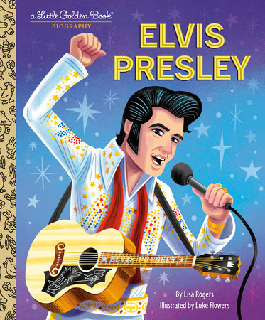 Elvis Presley: A Little Golden Book Biography cover