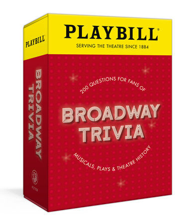 Playbill Broadway Trivia cover
