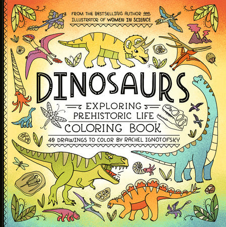 Dinosaurs Coloring Book cover