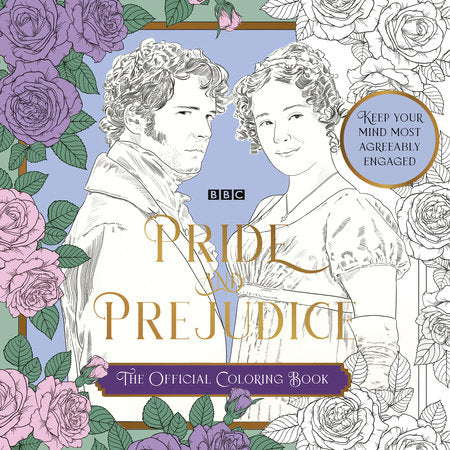 BBC Pride and Prejudice: The Official Coloring Book cover