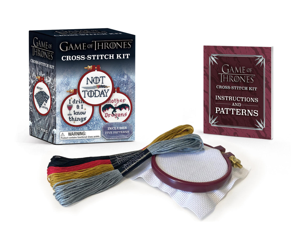 Game of Thrones Cross-Stitch Kit — LOCAL FIXTURE
