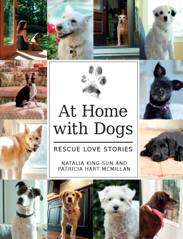 At Home with Dogs: Rescue Love Stories book cover