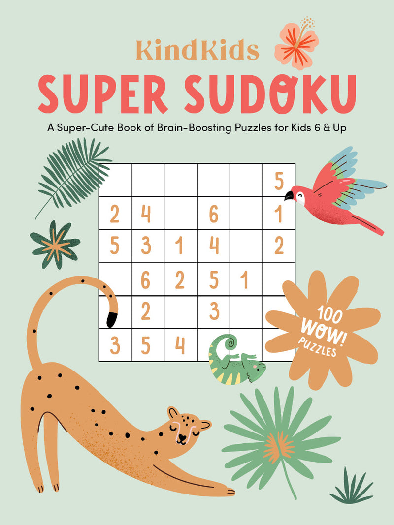 KindKids Super Sudoku book cover