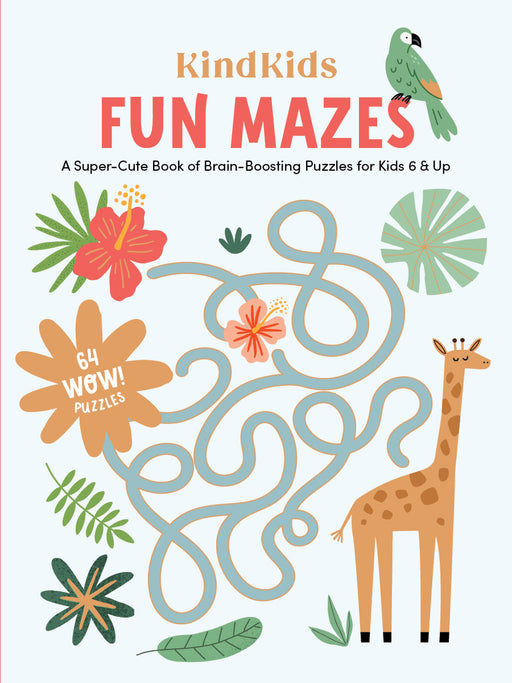 KindKids Fun Mazes book cover