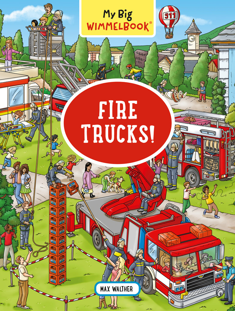 My Big Wimmelbook - Fire Trucks! cover