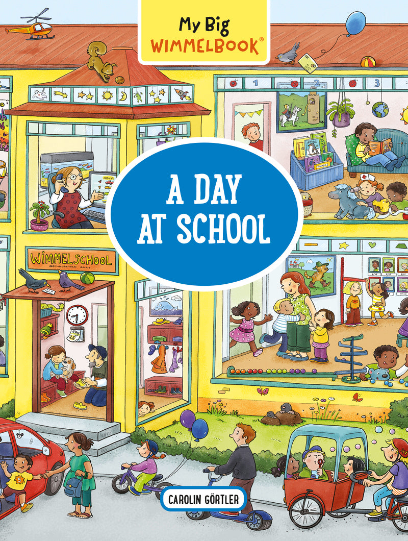 My Big Wimmelbook - A Day at School cover