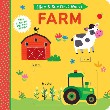 Slide and See First Words: Farm cover