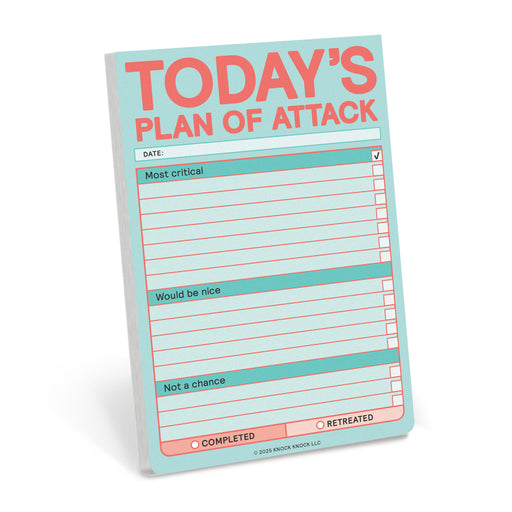Today's Plan of Attack Great Big Sticky Note (Pastel)