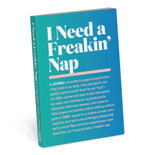 I Need a Freakin' Nap Mini Inner-Truth Journal (Pastel Version)