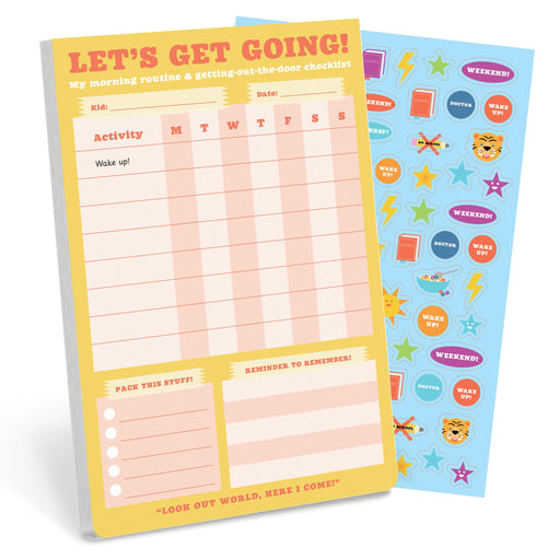 Let's Get Going!: Can-Do Pad
