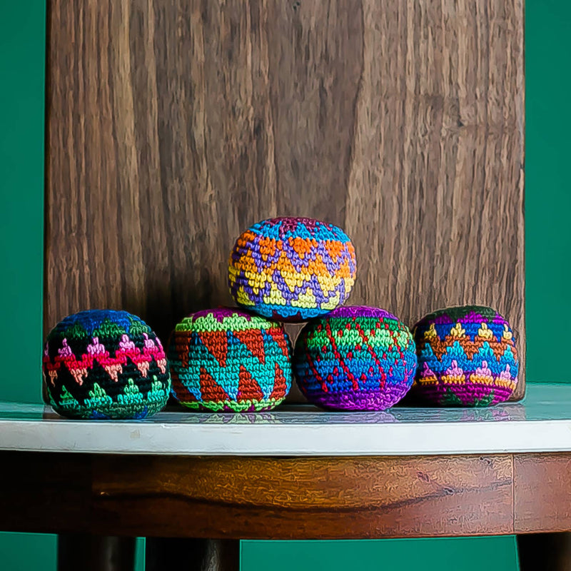 Woven Hacky Sack Foot Bag
