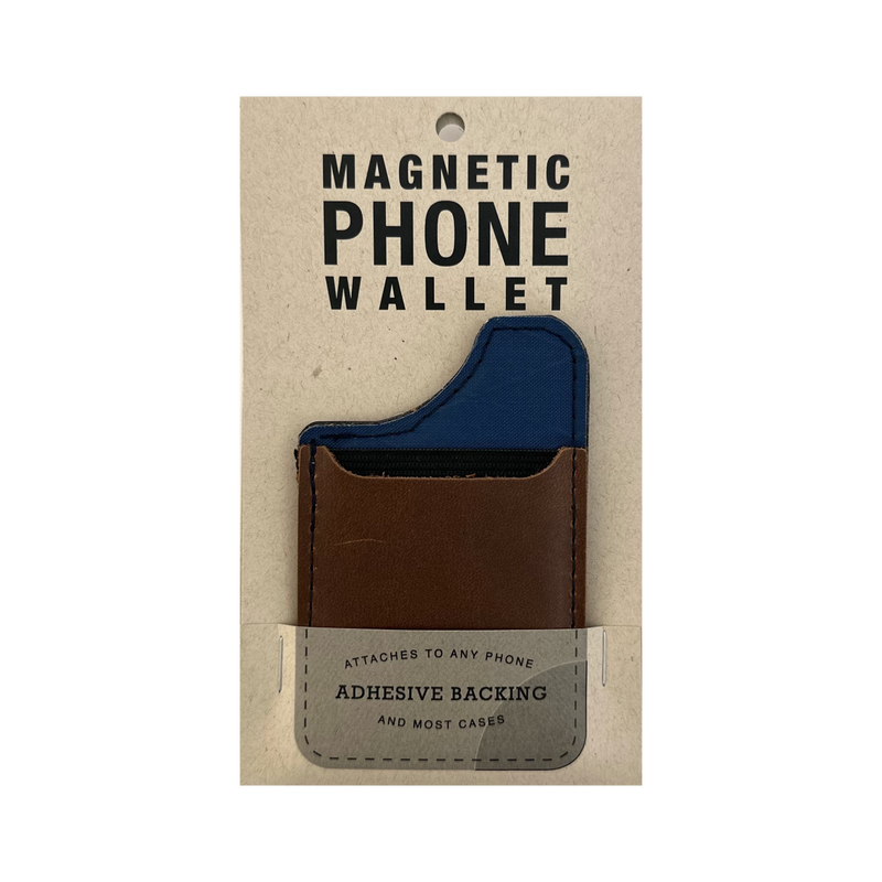 Magnetic Phone Leather Wallet: Camo