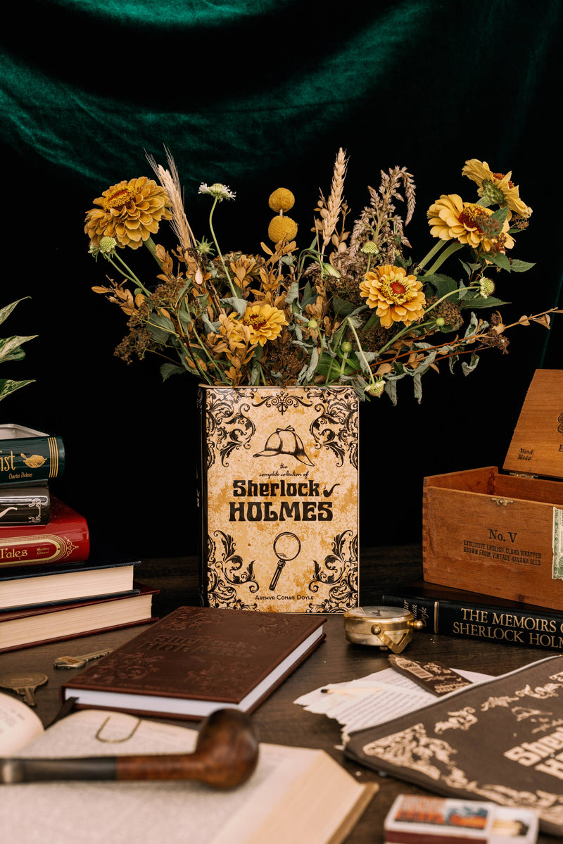 Large Book Vase, Sherlock Holmes