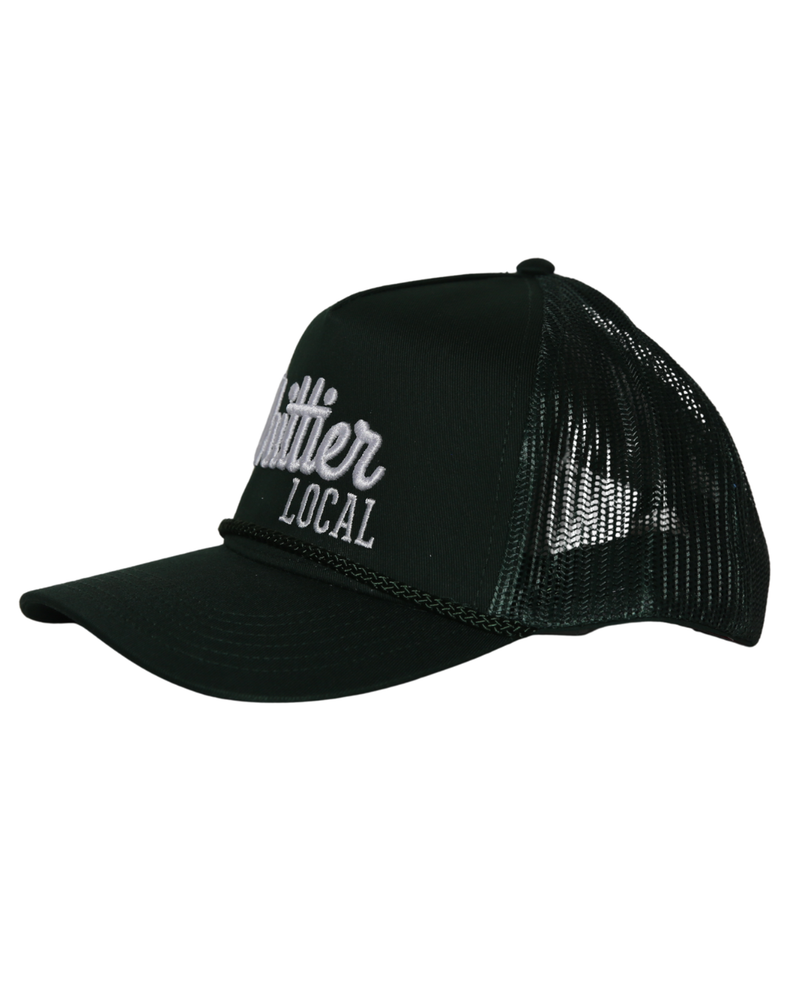 Whittier Local A-Frame Rope Trucker Embroidered Hat