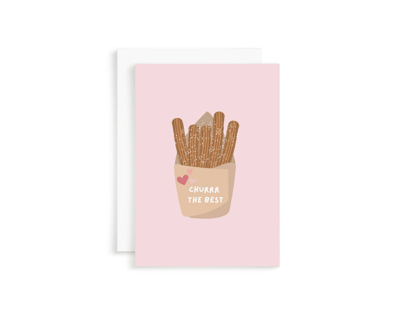 Churrr the Best Card