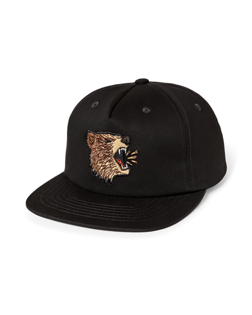 Filson Bear Trucker Cap in Black