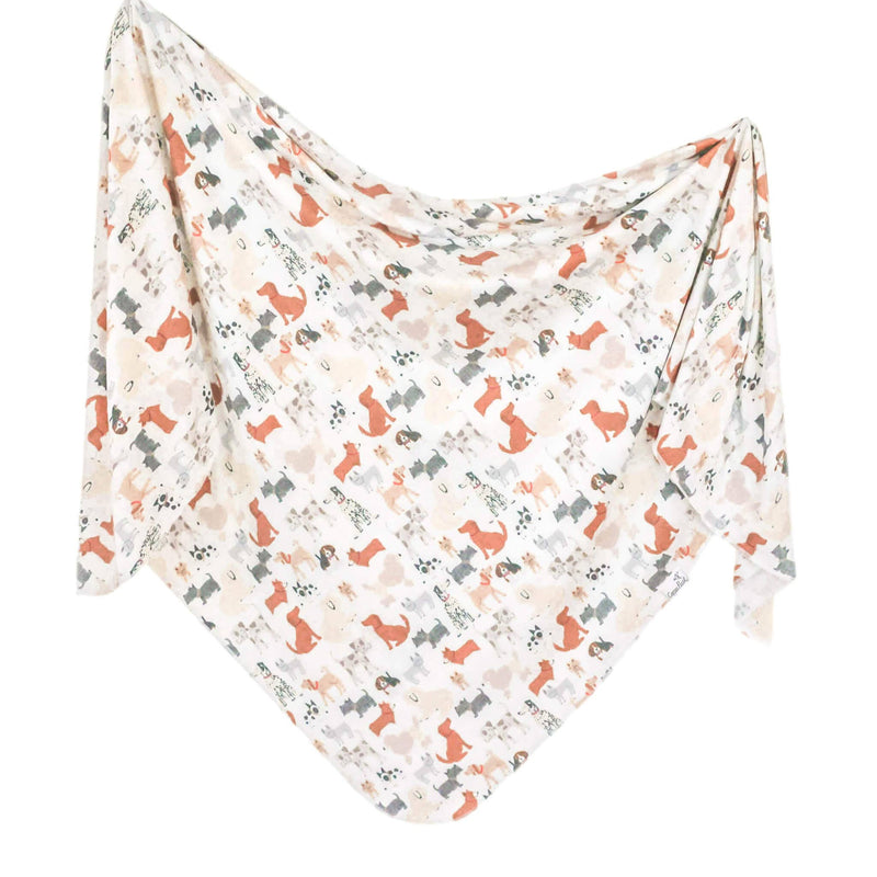 Knit Swaddle Blanket - Rufus