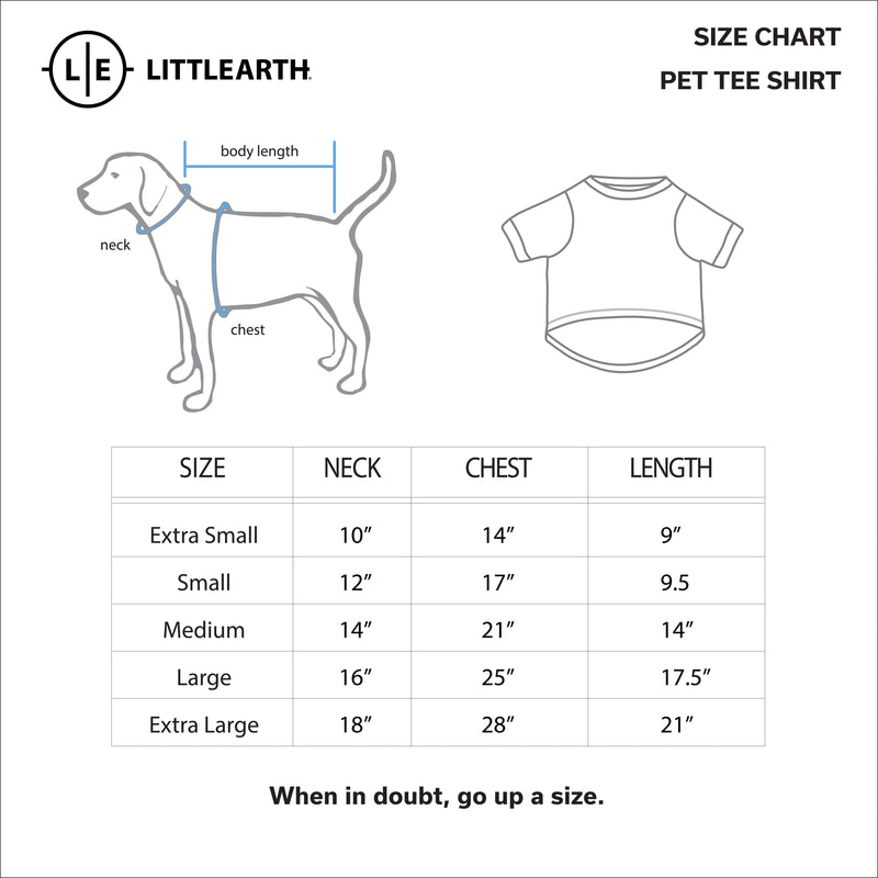 MLB Los Angeles Dodgers Pet T-Shirt: X-Small