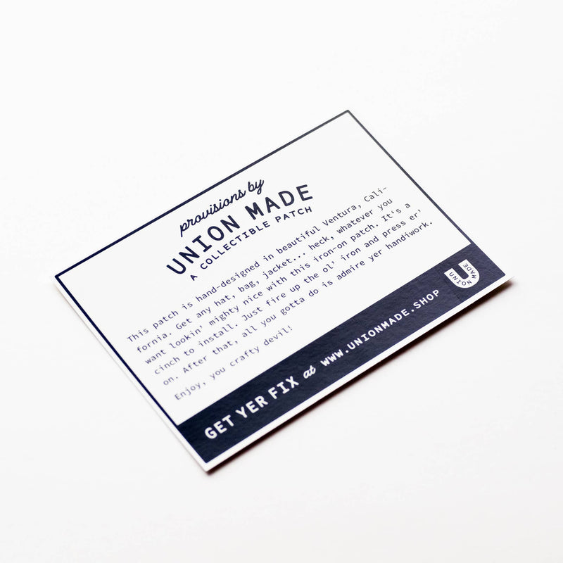 Fastest in the West Embroidered Iron on Patch: Yes