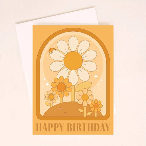 Happy Birthday Dreamy Daisy Card - LOCAL FIXTURE