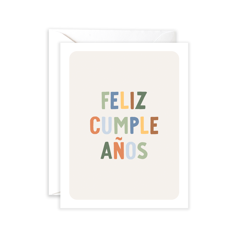 Feliz Cumpleanos Greeting Card