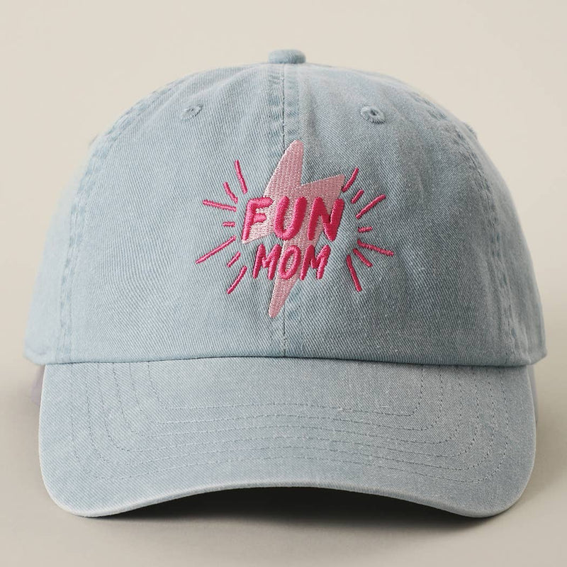 FUN MOM Embroidered Cotton Baseball Cap
: BLUEMINT