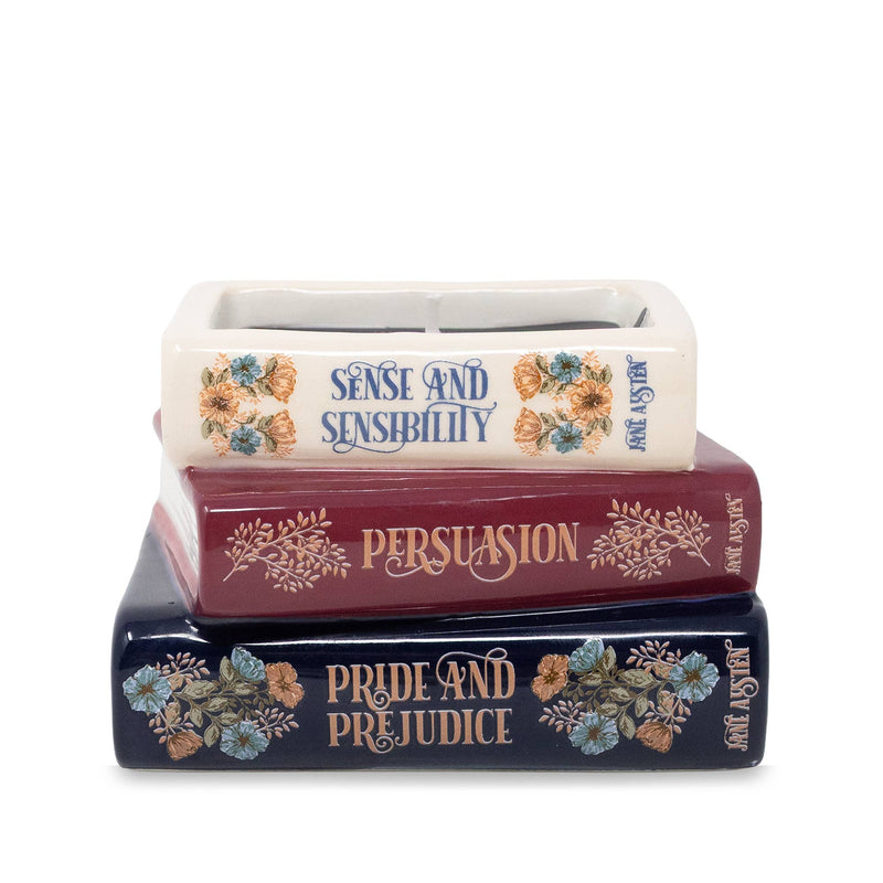 Bookstack Candle | Jane Austen