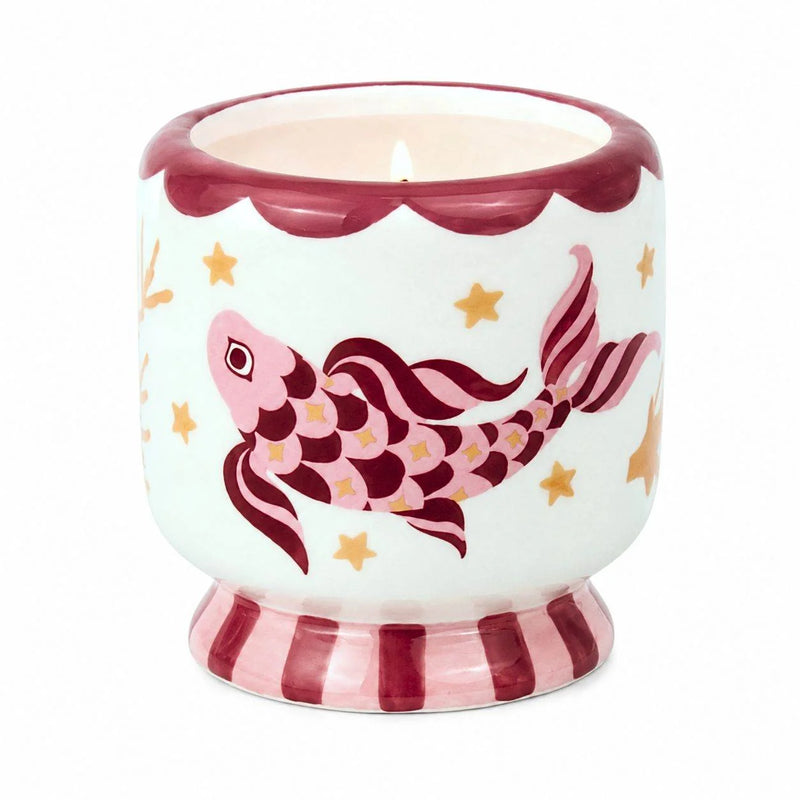 Ocean Tide | A Dopo "Koi" 8 oz Ceramic Candle