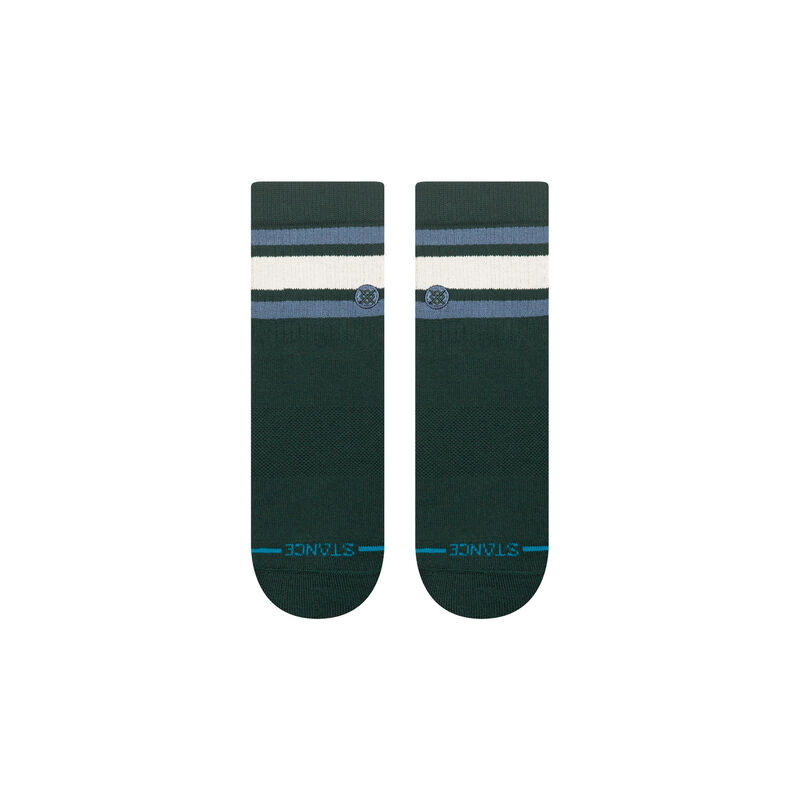 COTTON QUARTER MEDIUM CUSHION SOCKS PINE