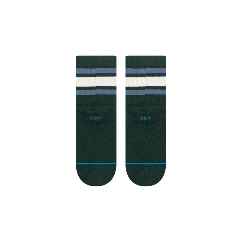 COTTON QUARTER MEDIUM CUSHION SOCKS PINE