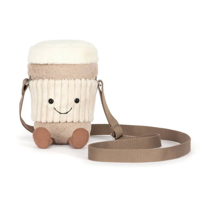 Jellycat Amuseables Perkle Coffee Shoulder Bag - view 4