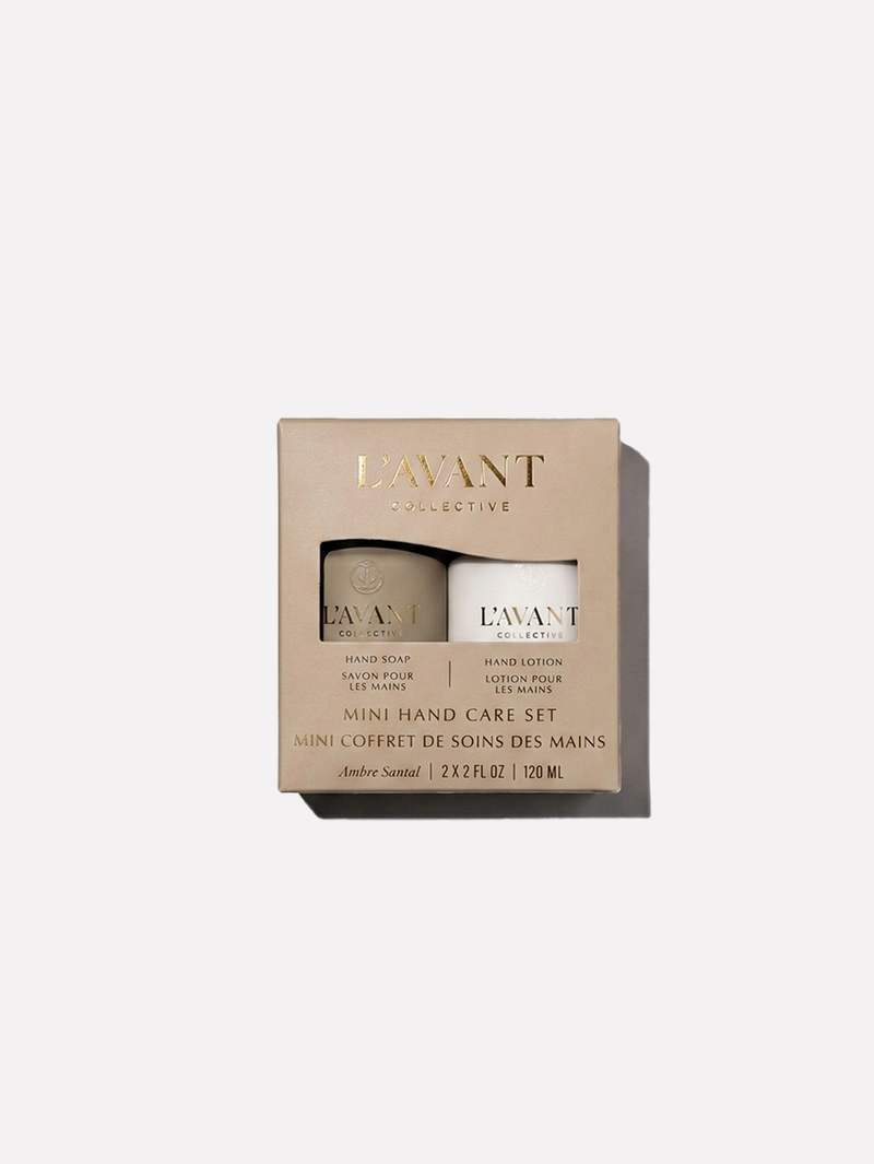 L'AVANT Collective Mini Hand Care Set - Ambre Santal