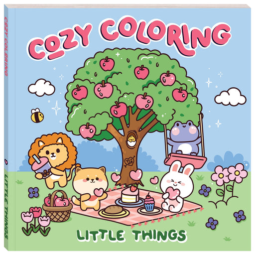 Art Maker Cozy Coloring Little Things book cover
