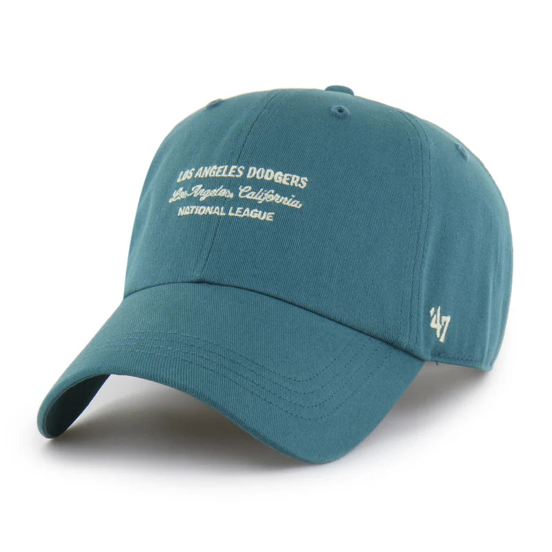 LOS ANGELES DODGERS DARK CYAN CONTEMPORARY 47 CLEAN UP