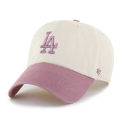 Dodgers Natural Two-Tone Pink