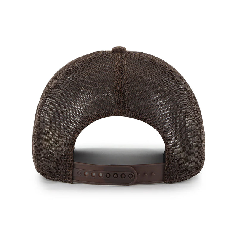 Los Angeles Dodgers Brown Ranchurro Mesh 47' Hitch