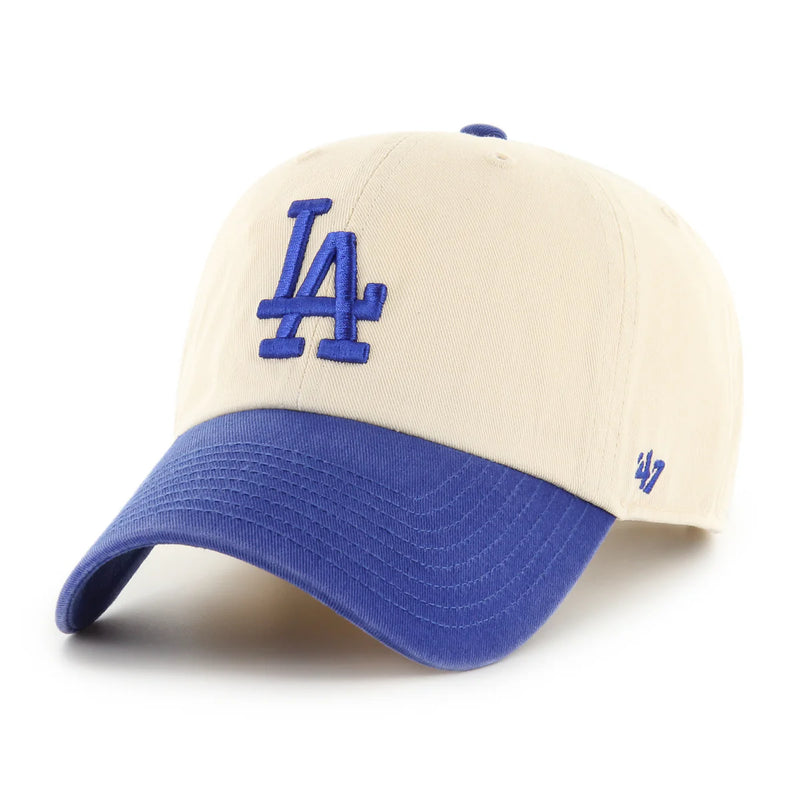 Los Angeles Dodgers | Natural & Blue Two Tone '47 Clean Up