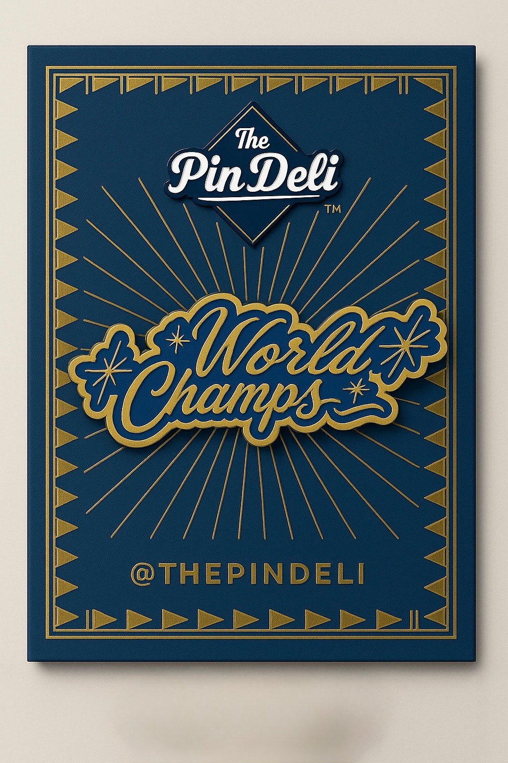 World Champs Pin — LOCAL FIXTURE