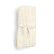 CozyChic® Waffle Socks in Pearl, gift bow