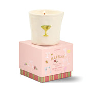 Martini Bistro 8 oz ceramic candle