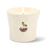 Bistro Christmas Pudding Candle